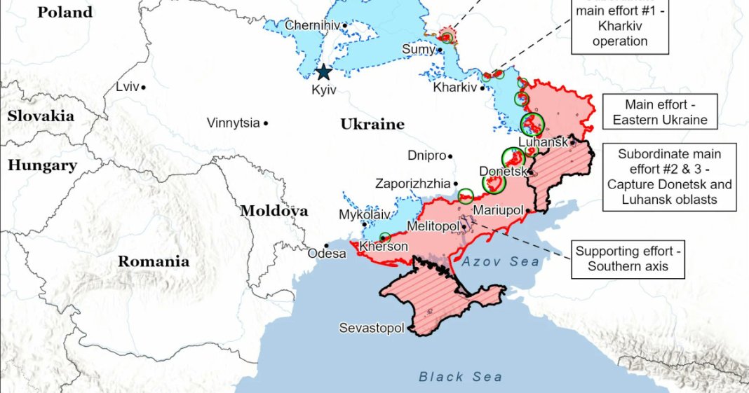 Strategia americană pentru Ucraina: Rusia ar câștiga fără conflict un teritoriu cât Luxemburgul
