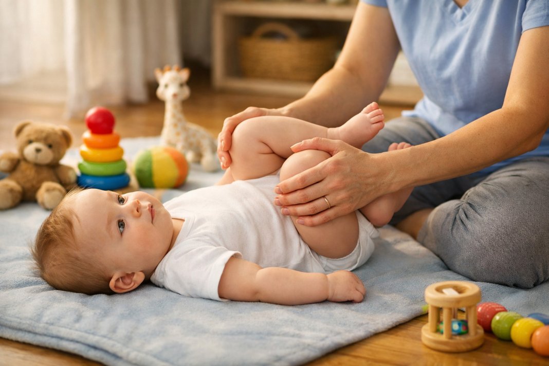 Hipotonusul la bebeluși și cum se tratează prin kinetoterapie
