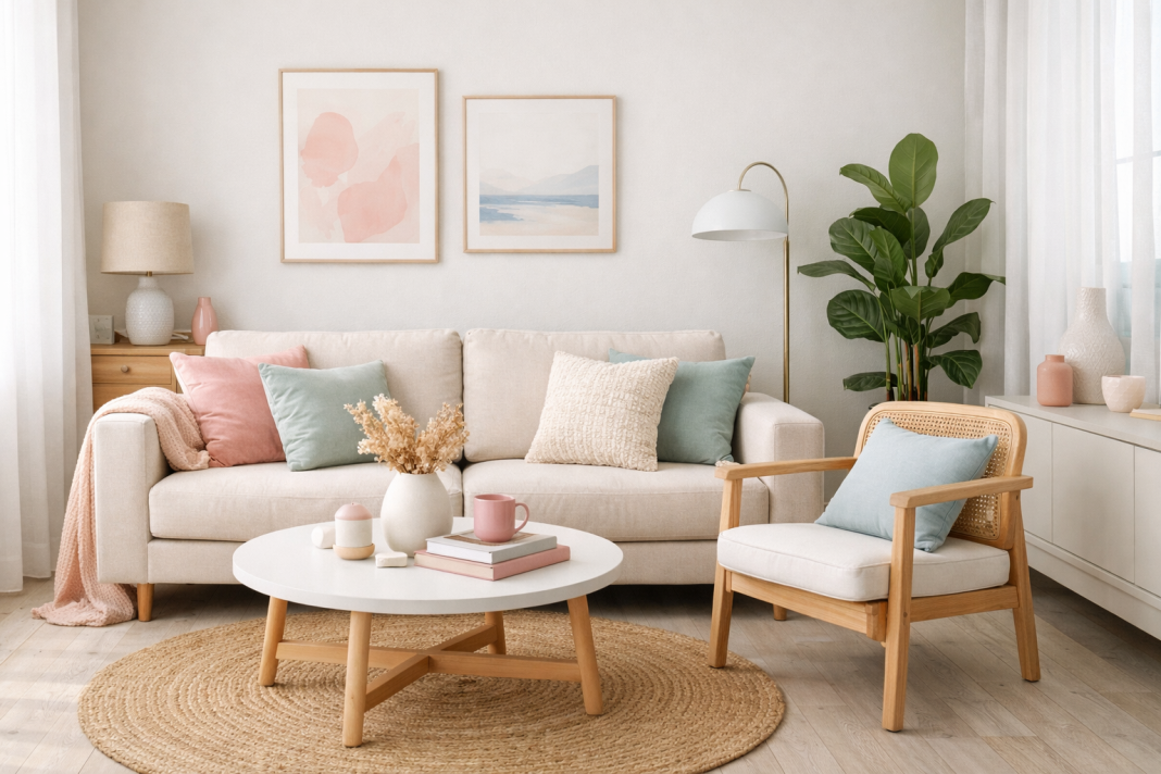 Cum să folosesc nuanțele pastel în decor?