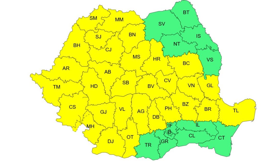 Furtuni în toată națiunea. Care va fi prima regiune lovită?