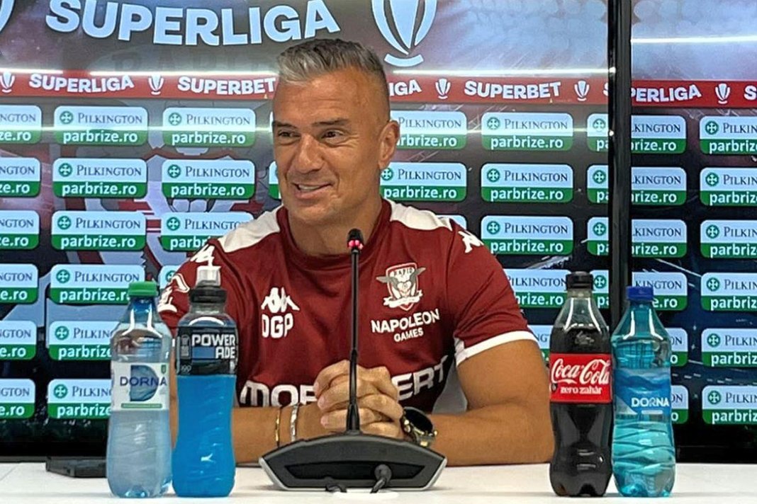 Daniel Pancu, uimit de un fotbalist de la Rapid după egalul cu UTA Arad: „N-ai cum să eșuezi cu el”